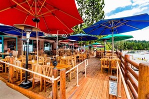 Outdoor dining - Tahoe Park Beauty w/ Private Hot Tub! (Tahoe City)