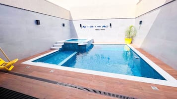 Deluxe-villa | Pool | Indendørs pool