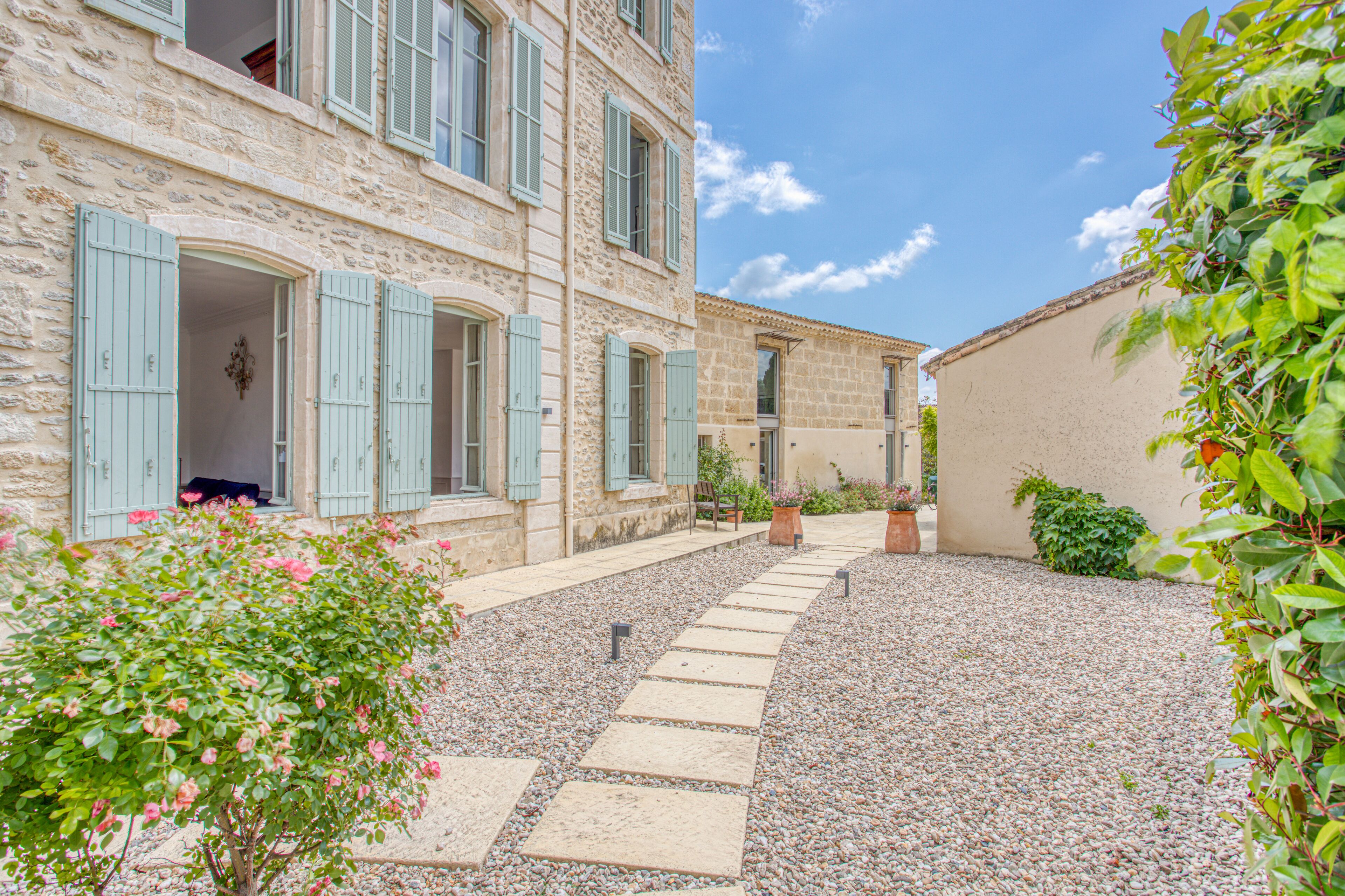 Enceinte de l’hébergement