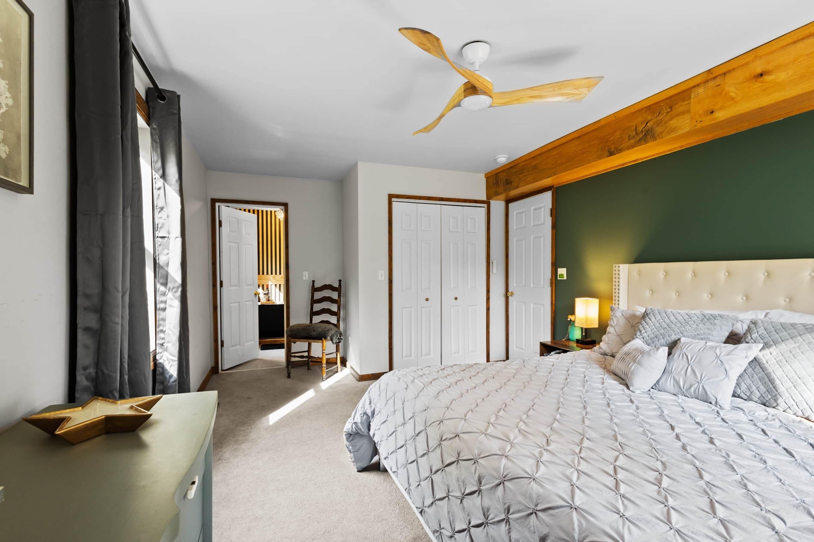 4 bedrooms, iron/ironing board, travel crib, WiFi