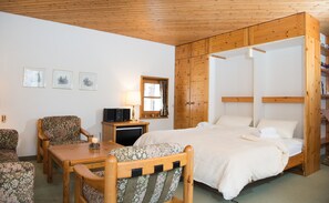 Free WiFi, bed sheets