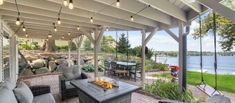 Lakefront Oasis w/ 2 fire pits, game room & kayaks