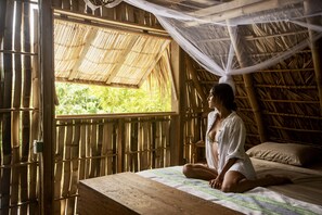 5 bedrooms, in-room safe, desk, travel cot - Casa Natura, a haven of calm on the Pacific Coast with private pool (San Agustinillo)