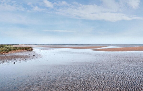 Tæt på stranden
