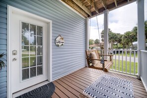 Terrace/patio - Large Home Close to Downtown & Bridge of Lions (St. Augustine)