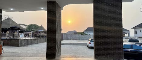 Front of property - evening/night