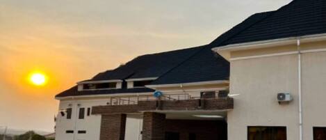 Façade de l’hébergement