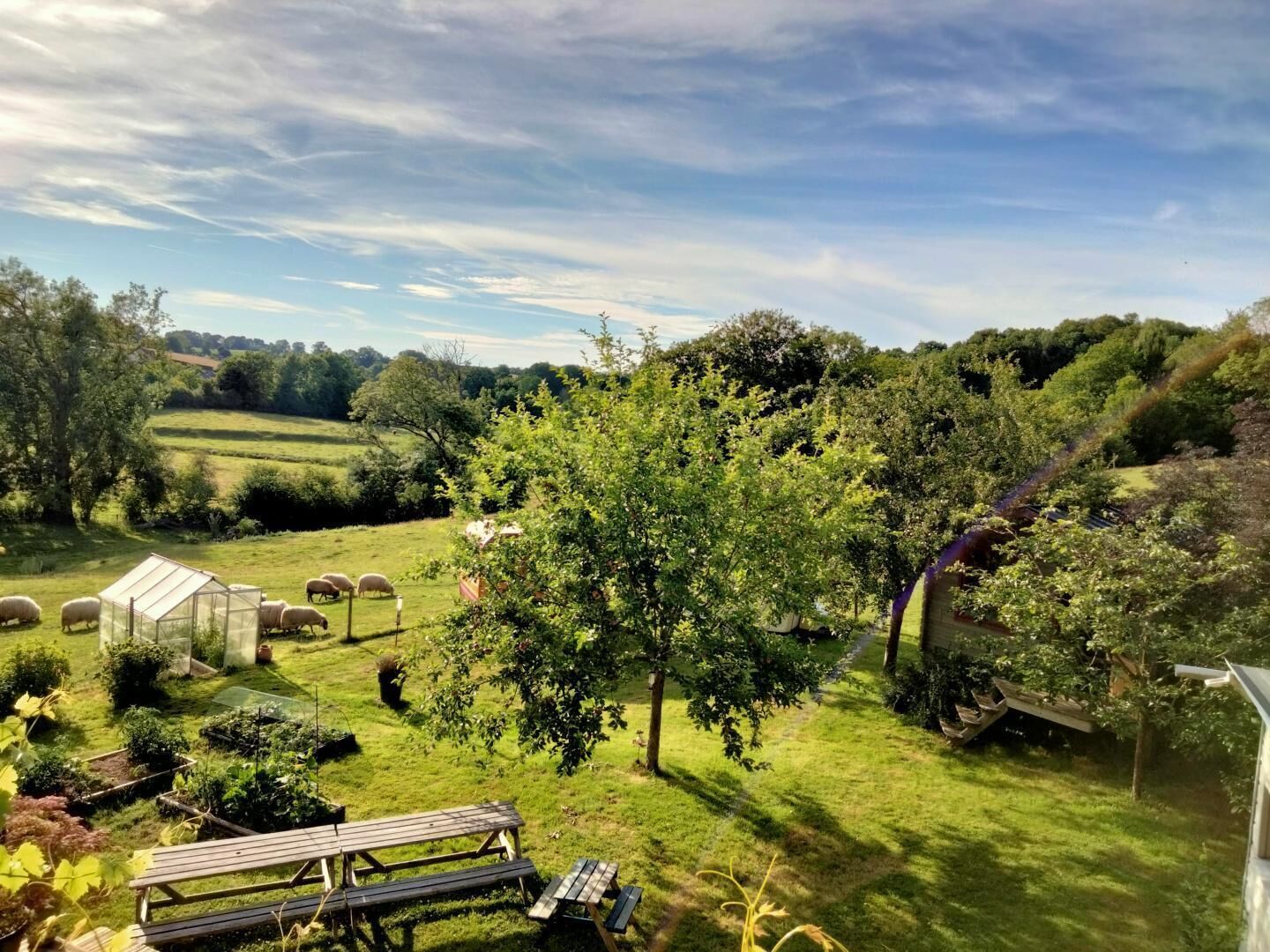 Enceinte de l’hébergement