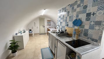 Frigorífic i utensilis de cuina, vaixella i coberteria