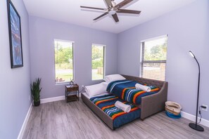 3 bedrooms, travel cot, WiFi, bed sheets