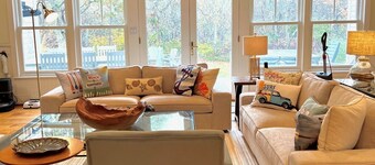 Secluded, Private Vacation Beach Home on Chappaquiddick Island, Walk To Beach.