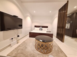 ห้องดีลักซ์สวีท | 2 ห้องนอน, เครื่องนอนระดับพรีเมียม, ผ้านวมขนเป็ด