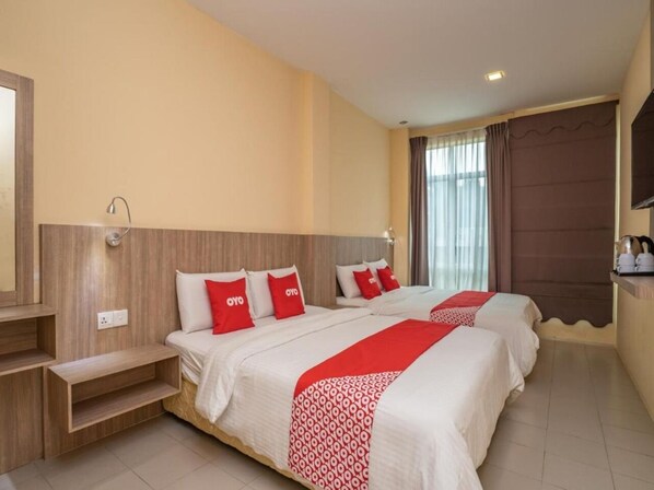 Habitación familiar | Wifi gratis y ropa de cama 