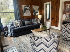 TV connectée, cheminée