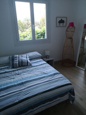 4 habitaciones y ropa de cama 