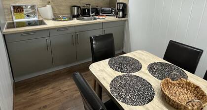 Quiet apartment with its own terrace and barbecue