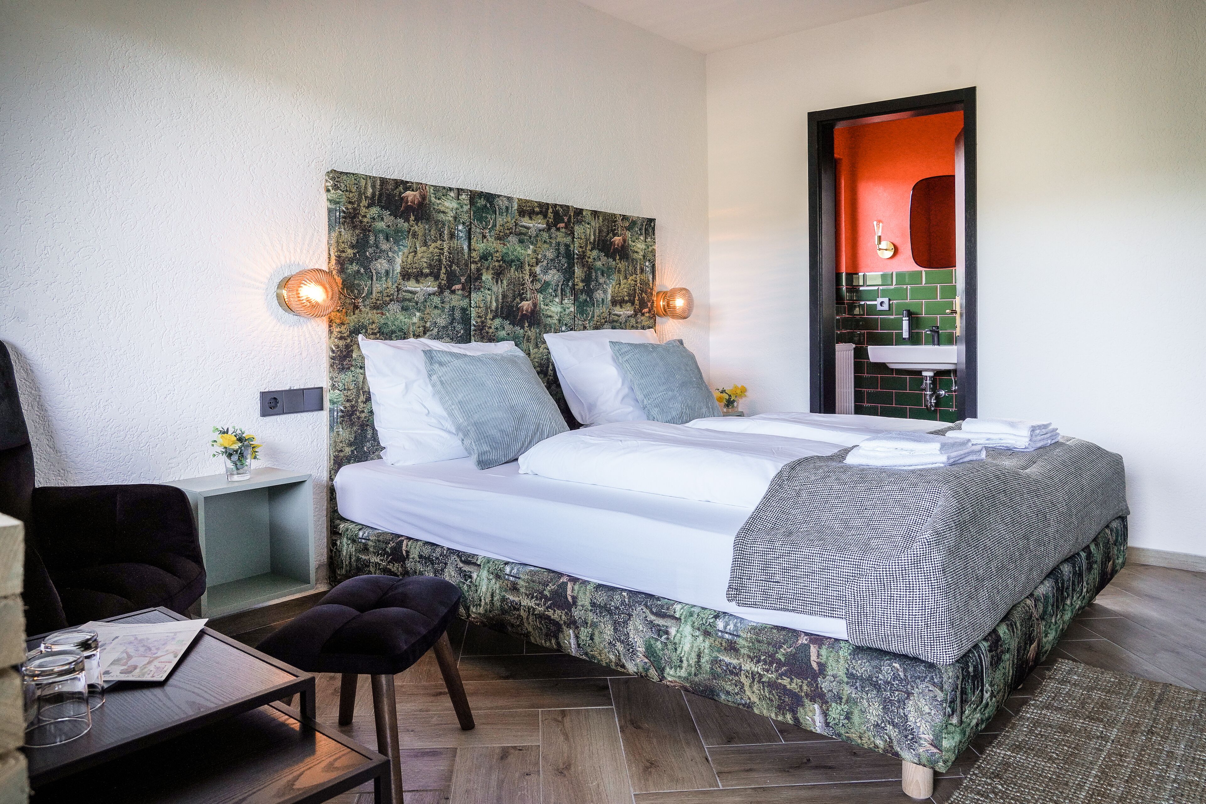 19 Schlafzimmer, WLAN, Bettwäsche