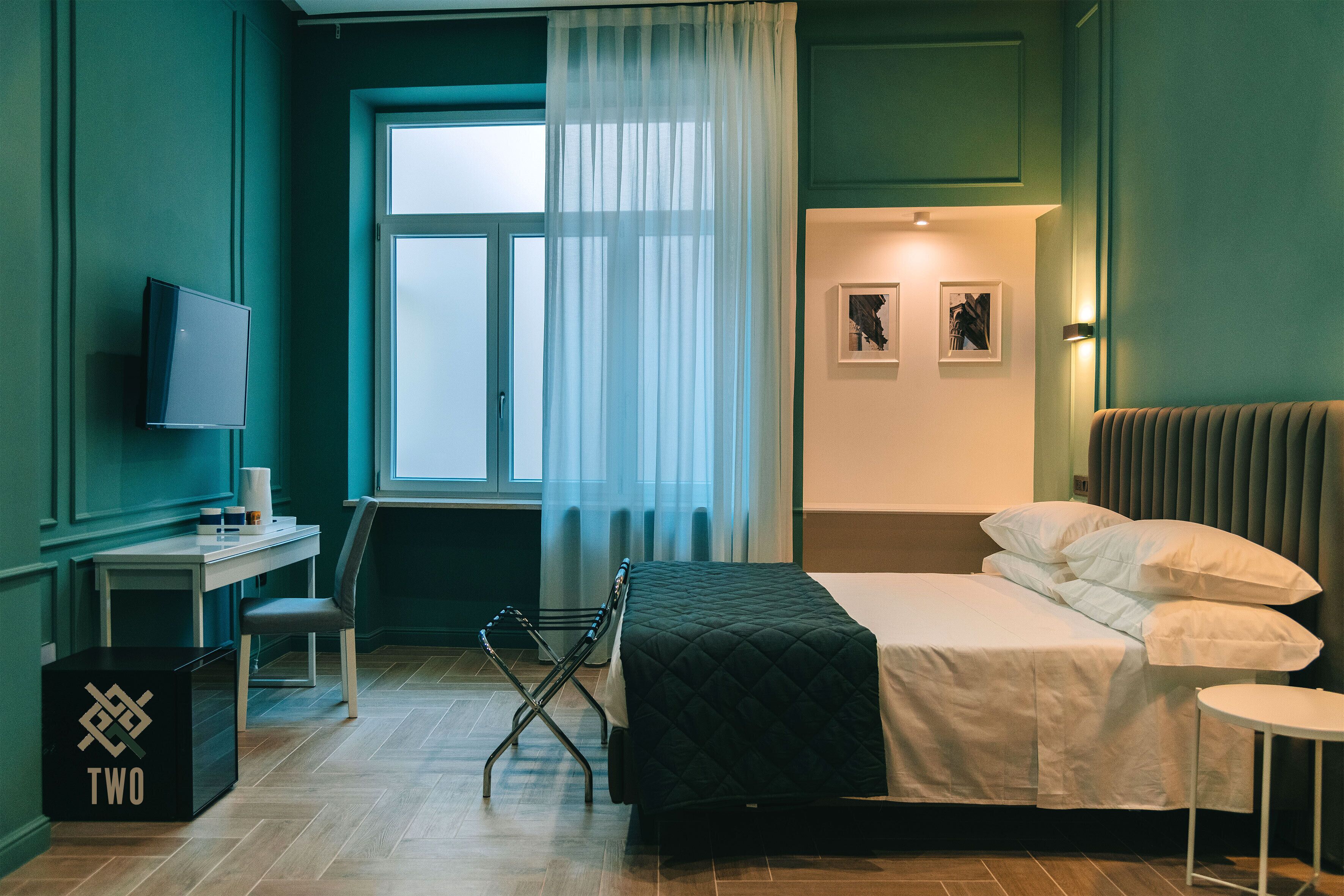 In-room safe, blackout drapes, soundproofing, free WiFi