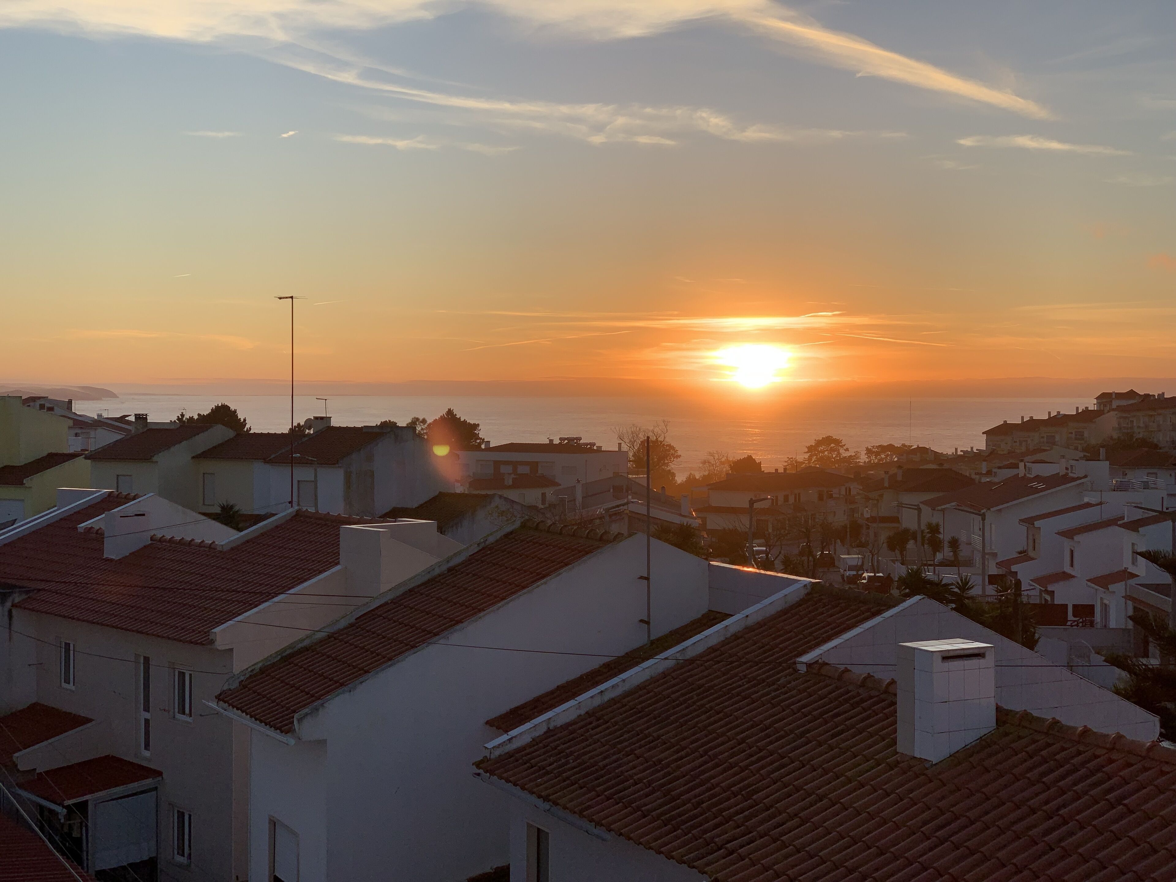Utsikt fra overnattingsstedet