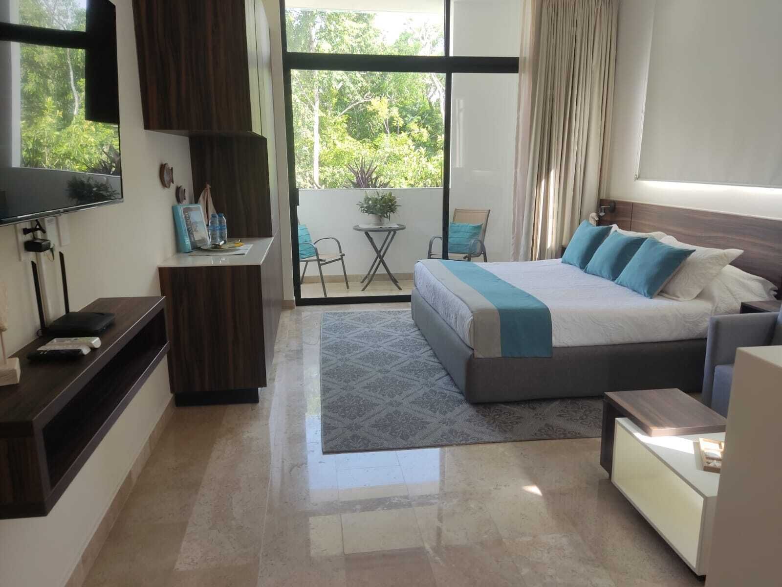 Fully equipped studio with terrace Aldea Zama