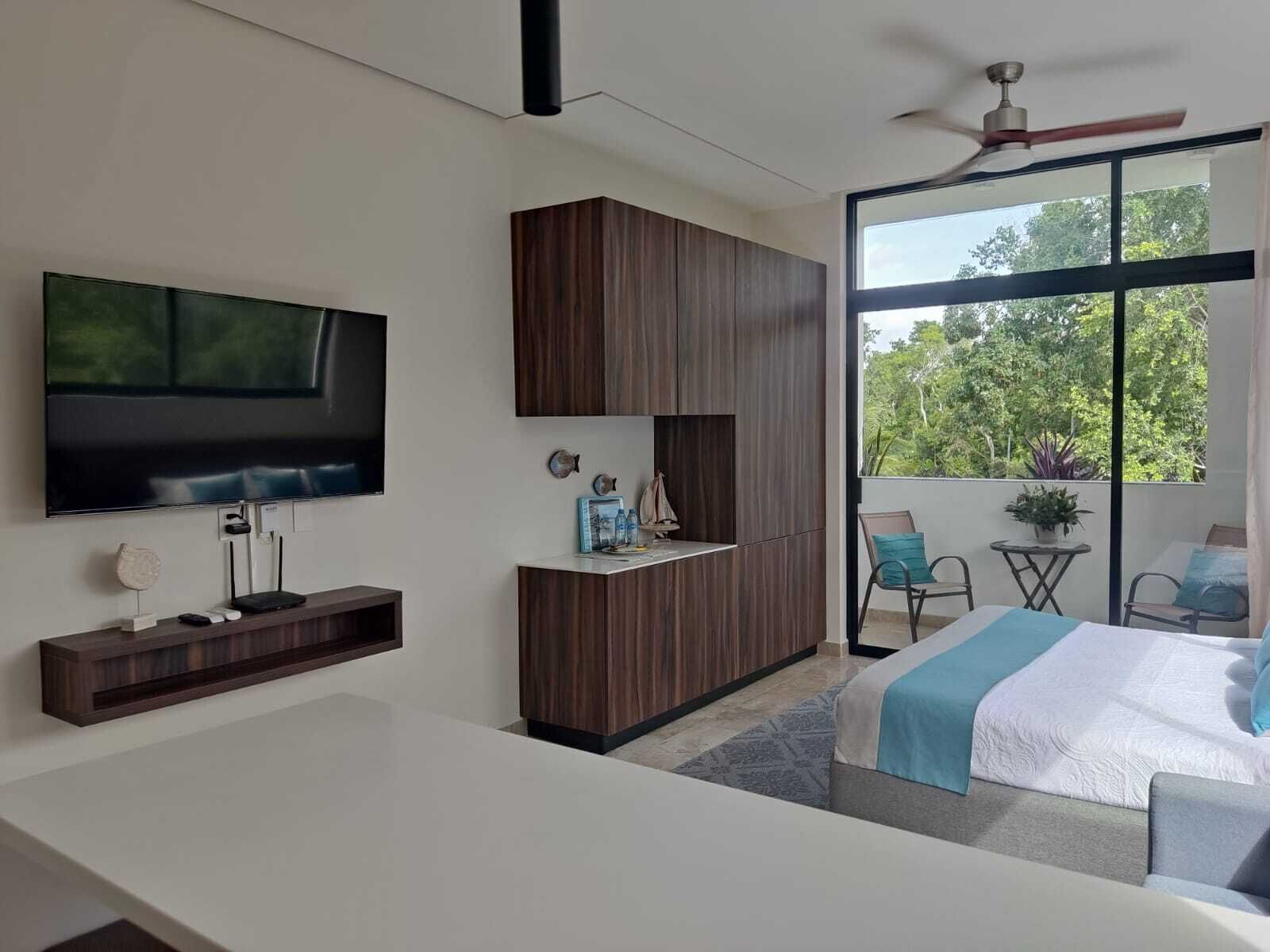 Fully equipped studio with terrace Aldea Zama