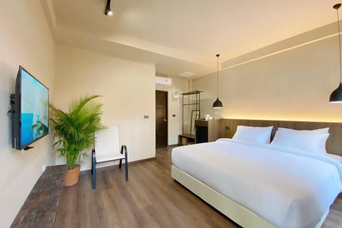 Wifi gratis y ropa de cama