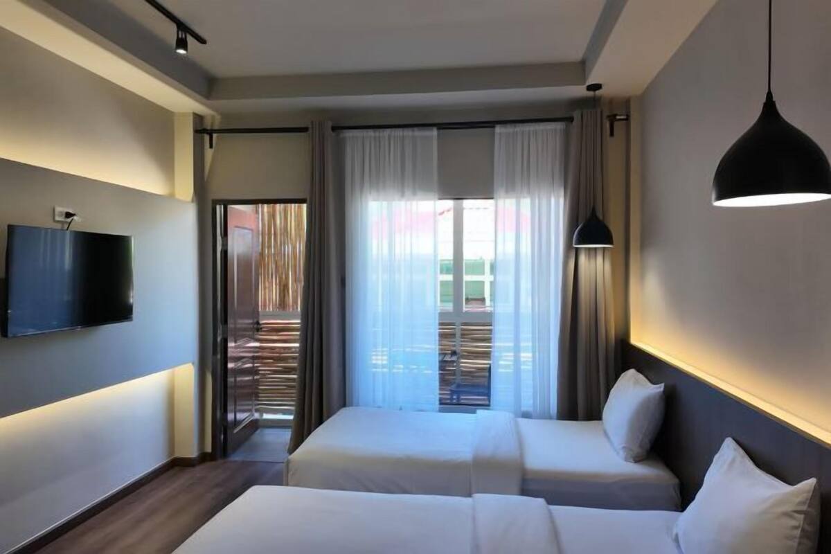 Wifi gratis y ropa de cama