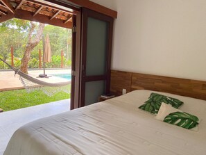 4 bedrooms, WiFi, bed sheets - Forest & Sea Beach House (Praia de Itamambuca)