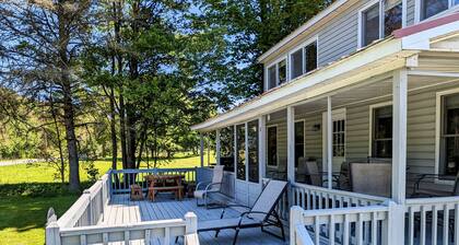 Waterfront house on the upper most portion of the West Branch Delaware.
