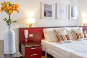 2 makuuhuonetta, silitysrauta/-lauta, vauvan matkasänky, ilmainen Wi-Fi