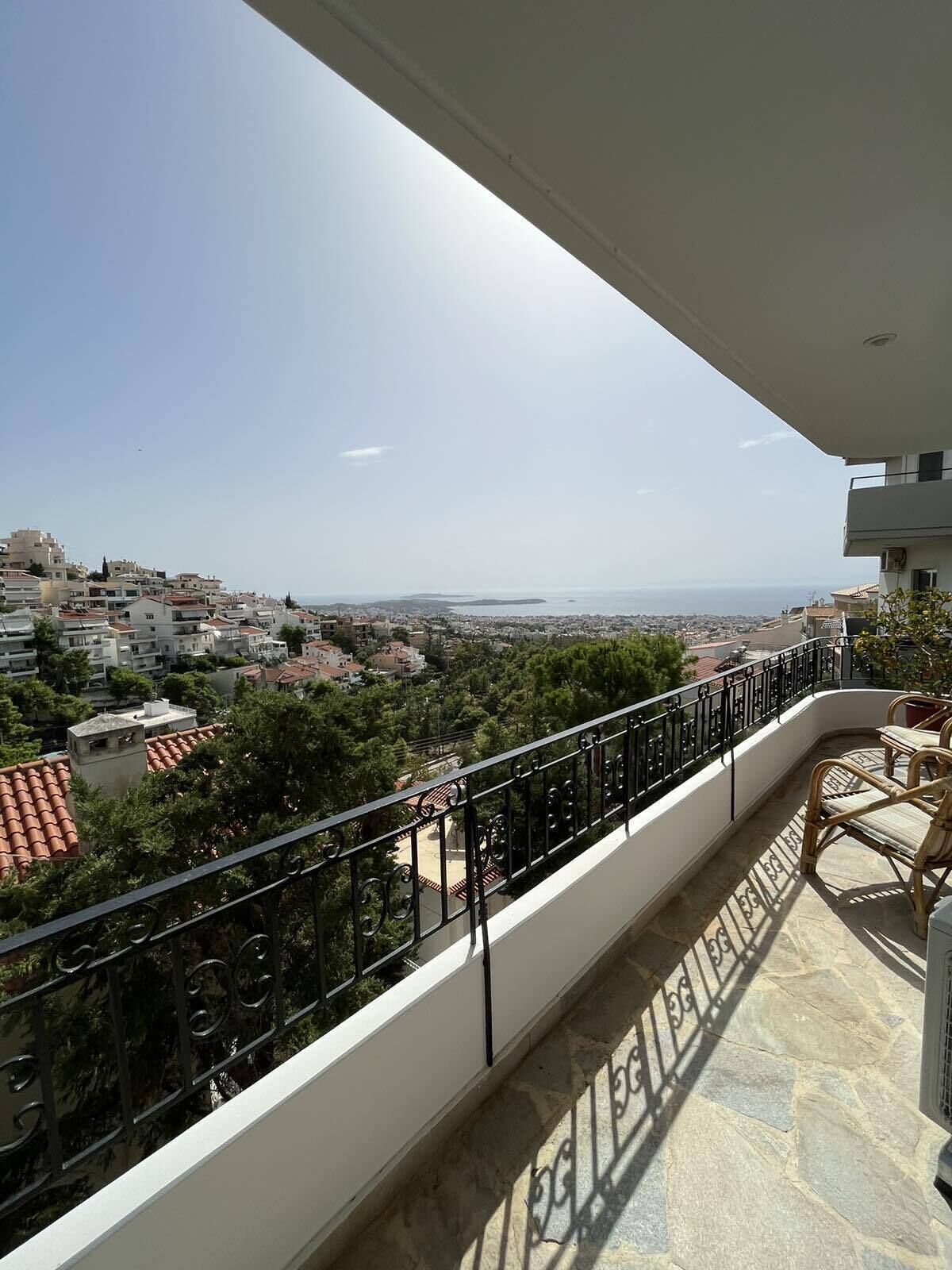 Studio with breathtaking view