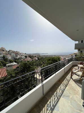 Property grounds - STUDIO WITH BREATHTAKING VIEW AT PANORAMA OF VOULA (Voula)