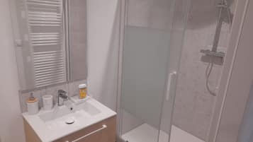 Towels, soap, toilet paper