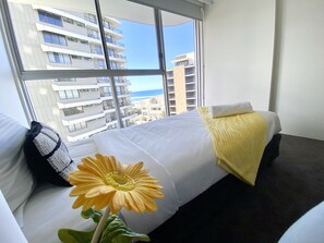 2 makuuhuonetta, vauvan matkasänky, ilmainen Wi-Fi, vuodevaatteet