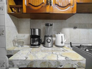 Fridge, microwave, oven, stovetop - Traditional Apartment in Artsy Barranco! (Barranco)