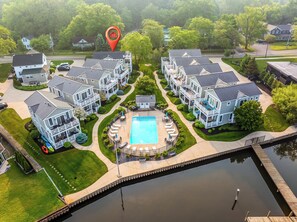 Exterior - Waterfront Retreat with Pool • Walk to Downtown Saugatuck (Saugatuck)