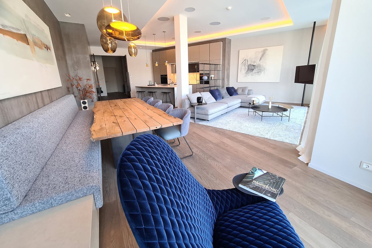 Suite – exclusive, 3 soverom, ikke-røyk | Spiseområde på rommet
