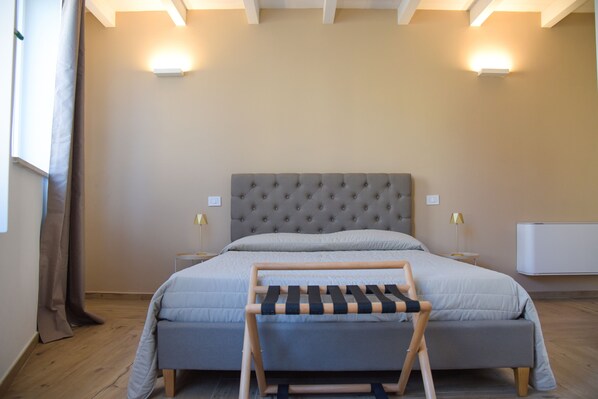 Deluxe-Doppelzimmer | Bettwäsche aus ägyptischer Baumwolle, hochwertige Bettwaren