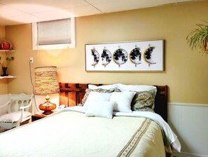 2 habitaciones, tabla de planchar con plancha, wifi y ropa de cama 
