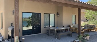 Martinez Lake House l Southwestern Home with Private Dock