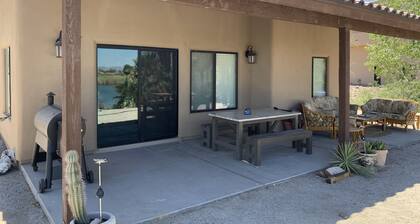 Martinez Lake House l Southwestern Home with Private Dock