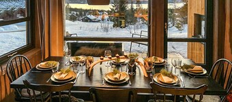 Fin bolig i Rauland med hus fjellutsikt