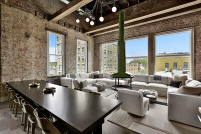 NEW!!!  6 BR + 5 Bath Penthouse Overlooking Downtown.  1 mile from Buffalo Trace