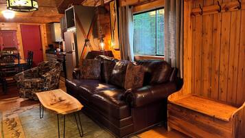 TV connectée, cheminée