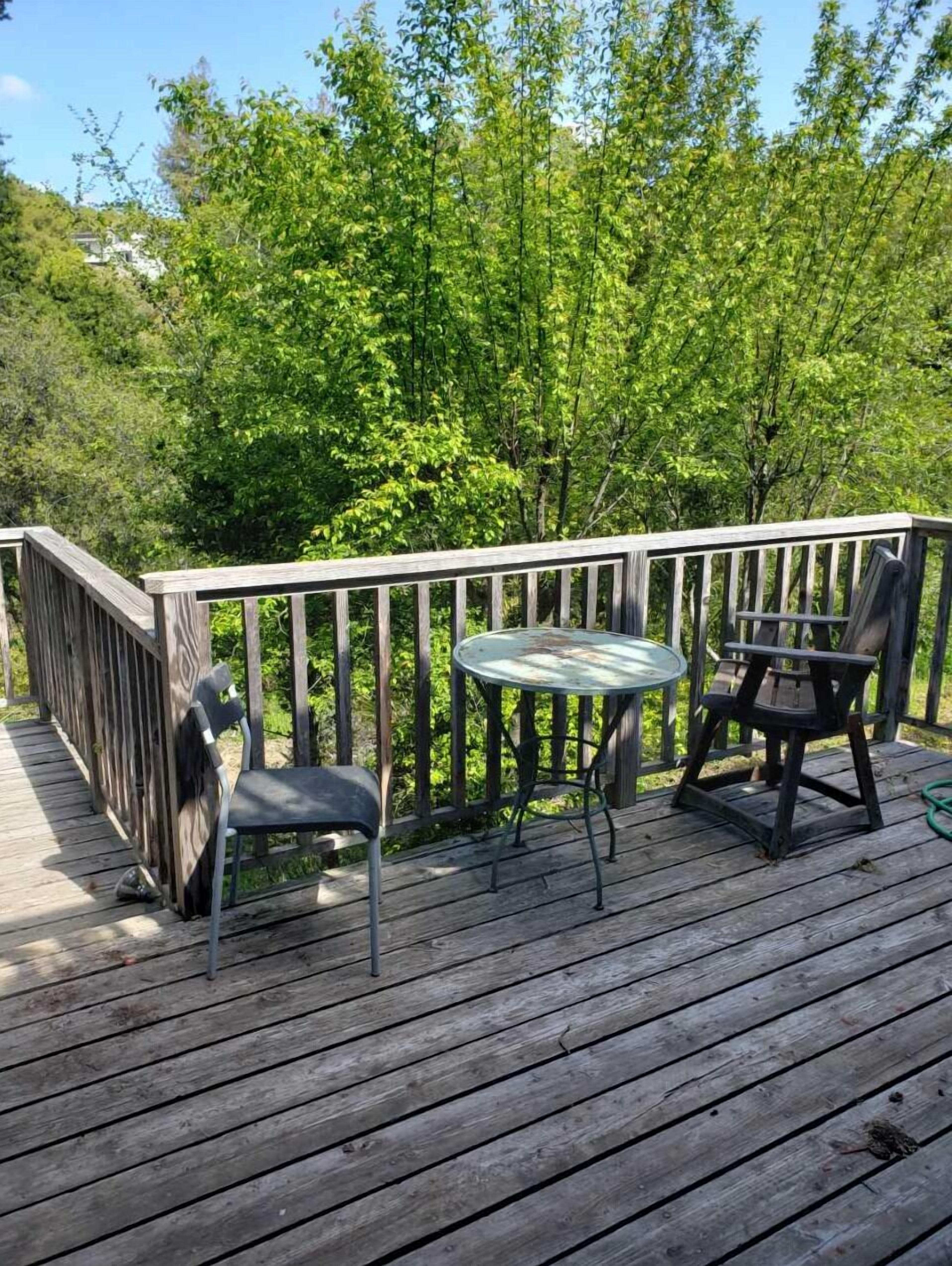 lower level of a private house, country feel but close to the city