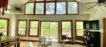 Beautiful Home with views, dock, lots of parking- near ATV trails