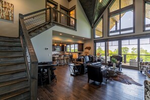 Interior - Just Bluffin' at Eagles Nest - Hot Tub, Views, Firepit, Pets (Banner Elk)