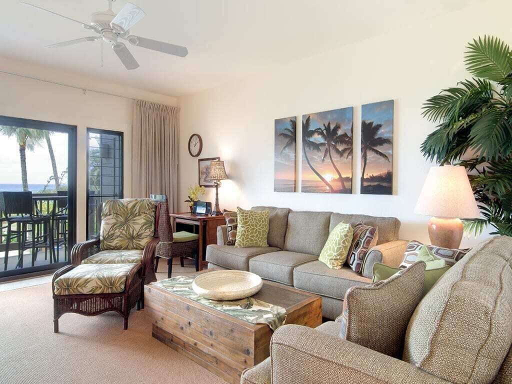 Dlx. Oceanview 1br Kauai Condo..Steps to the beach!