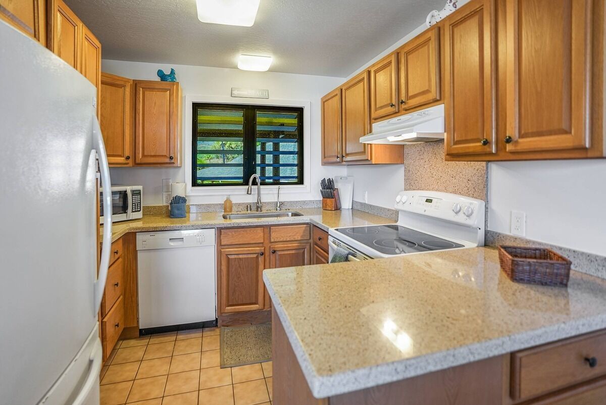 Dlx. Oceanview 1br Kauai Condo..Steps to the beach!