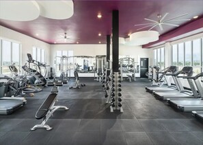 Fitnessbereich